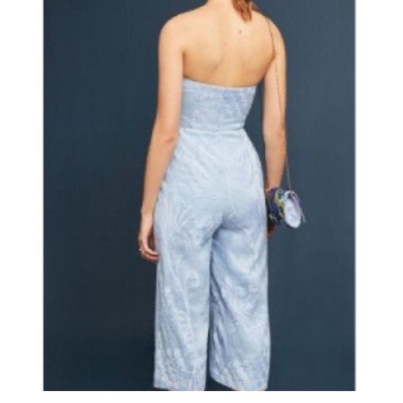 Anthropologie Aijek Wide-leg Embroidered Jumpsuit - Picture 5 of 9